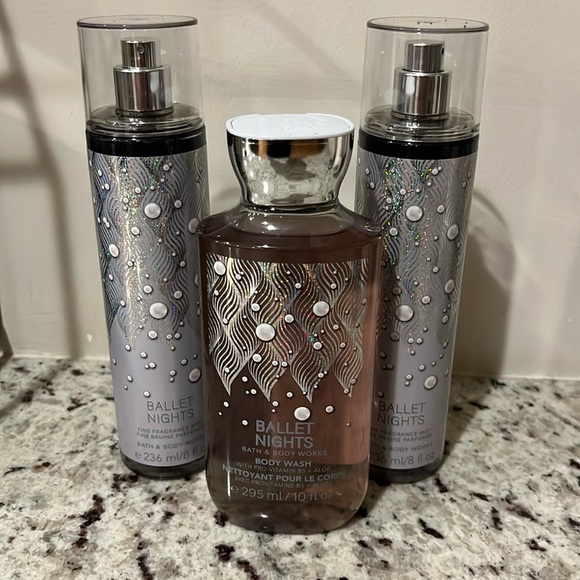 Bath & Body Works Other - Bundle of three new Bath and body Works ballet nights